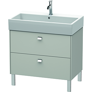 Duravit Brioso Duravit Brioso BR443501007 784x459mm, Concrete Gray Matt , 2 Concrete Gray Matt , chrome handle