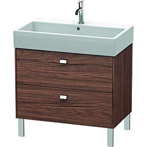 Duravit Brioso Duravit Brioso BR443501021 784x459mm, Walnut Dark / chrome, 2 pull-outs