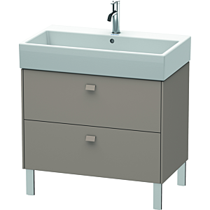 Duravit Brioso Waschtischunterbau BR443504343 784x459mm, Basalt Matt, 2 Auszüge