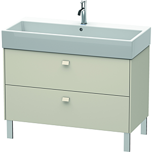 Duravit Brioso Waschtischunterbau BR443609191 984x459mm, Taupe, 2 Auszüge