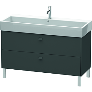 Duravit Brioso Duravit Brioso BR443704949 1184x459mm, Graphite Matt , 2 pull-outs