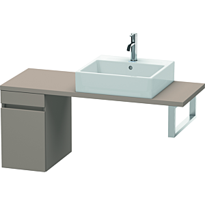 Duravit DuraStyle vasque DS532004343 30 x 47,8 cm, basalte mat, pour console, coulissant 2000