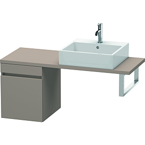 Duravit DuraStyle vanity unit DS532104343 40 x 47.8 cm, basalt matt, for console, 2000 pull-out