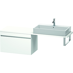 Duravit DuraStyle vasque DS532401818 80 x 47,8 cm, blanc mat, pour console, 2000 coulissant