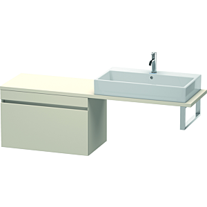Duravit DuraStyle Waschtisch-Unterschrank DS532409191 80 x 47,8 cm, taupe, für Konsole, 1 Auszug
