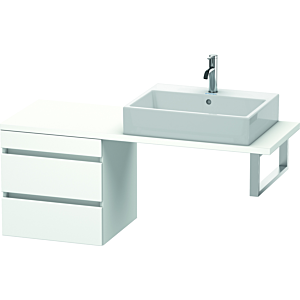 Duravit DuraStyle vanity unit DS532701818 50 x 47.8 cm, matt white, for console, 2 drawers