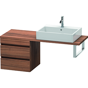 Duravit DuraStyle vasque DS532707979 50 x 47,8 cm, noyer naturel, pour console, 2 tiroirs