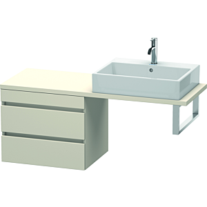 Duravit DuraStyle vasque DS532809191 60 x 47,8 cm, taupe, pour console, 2 tiroirs