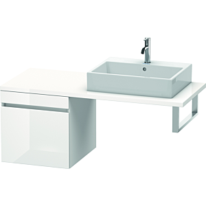 Duravit DuraStyle vasque DS533207518 50 x 54,8 cm, lin / blanc mat, pour console, coulissant 2000