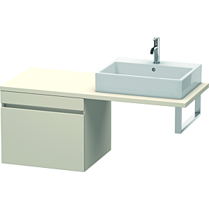 Duravit DuraStyle Waschtisch-Unterschrank DS533309191 60 x 54,8 cm, taupe, für Konsole, 1 Auszug