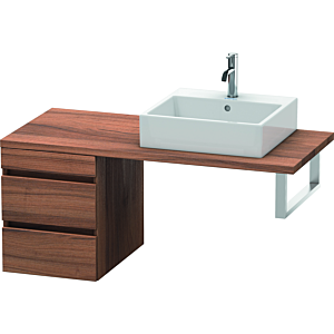 Duravit DuraStyle vanity unit DS533607979 40 x 54.8 cm, natural walnut, for console, 2 drawers