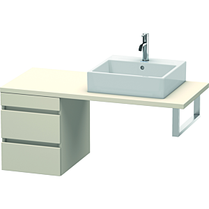Duravit DuraStyle vanity unit DS533609191 40 x 54.8 cm, taupe, for console, 2 drawers