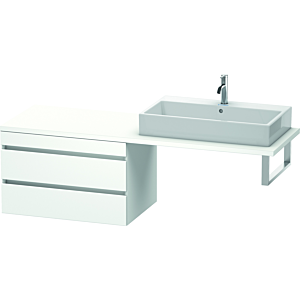 Duravit DuraStyle vanity unit DS533901818 80 x 54.8 cm, matt white, for console, 2 drawers
