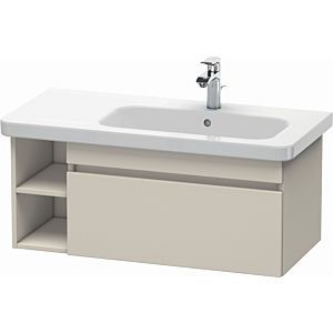 Duravit DuraStyle Waschtisch-Unterschrank DS639609191 93 x 44,8 cm, Becken rechts, taupe, 1 Auszug