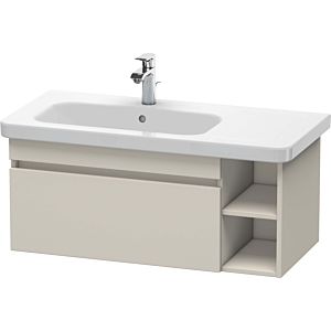 Duravit DuraStyle vasque DS639709191 93 x 44,8 cm, vasque à gauche, taupe, coulissant 2000