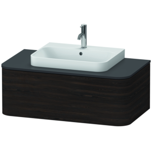Duravit Happy D.2 Duravit Happy D.2 HP493106969 35.4 x 100 x 55 cm, 2000 pull-out, console, for furniture washbasin, brushed walnut