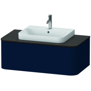 Duravit Happy D.2 Duravit Happy D.2 HP493109898 35.4 x 100 x 55 cm, 2000 pull-out, console, for furniture washbasin, night blue satin finish