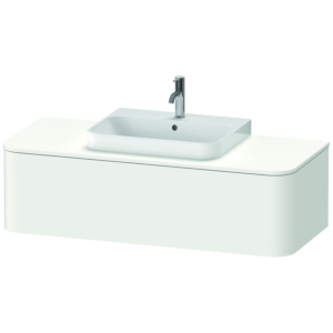 Duravit Happy D.2 Duravit Happy D.2 HP4932M3636 35.4 x 130 x 55 cm, 2000 pull-out, for furniture washbasin, middle, white silk matt