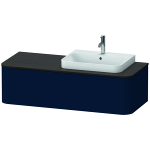 Duravit Happy D.2 Duravit Happy D.2 HP4932R9898 35.4 x 130 x 55 cm, 2000 pull-out, for furniture washbasin, right, night blue satin finish
