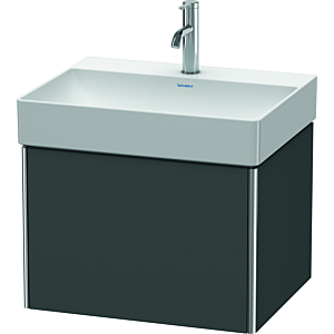 Duravit XSquare Waschtisch-Unterschrank XS406104949 58,4x39,7x46cm, 1 Auszug, Graphit matt