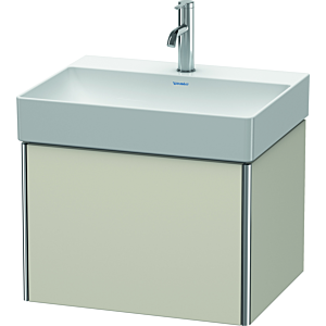 Duravit XSquare Waschtisch-Unterschrank XS406109191 58,4x39,7x46cm, 1 Auszug, Taupe