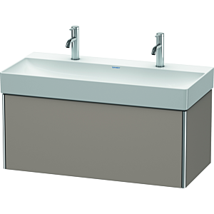 Duravit XSquare Waschtisch-Unterschrank XS406304343 98,4x39,7x46cm, 1 Auszug, Basalt matt