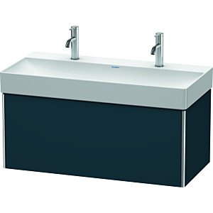 Duravit XSquare XS406309898 98,4x39,7x46cm, coulissant 2000 , bleu nuit semi-brillant