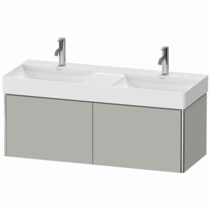 Duravit XSquare Duravit XSquare XS406400707 118.4x39.7x46cm, 2 pull-outs, matt concrete gray