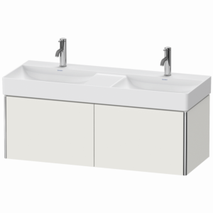 Duravit XSquare Duravit XSquare XS406403939 118.4x39.7x46cm, 2 pull-outs, Nordic white silk matt