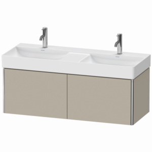 Duravit XSquare Duravit XSquare XS406406060 118.4x39.7x46cm, 2 pull-outs, Taupe silk matt