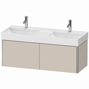 Duravit XSquare Duravit XS406409191 118,4x39,7x46cm, 2 coulissants, Taupe