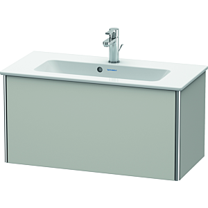 Duravit XSquare Waschtisch-Unterschrank XS406600707 81x40x38,8cm, 1 Auszug, Betongrau matt
