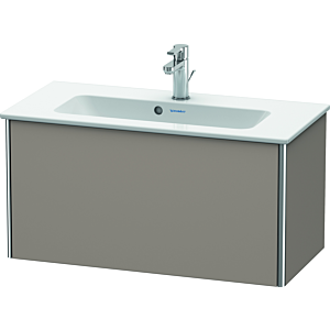 Duravit XSquare Waschtisch-Unterschrank XS406604343 81x40x38,8cm, 1 Auszug, Basalt matt
