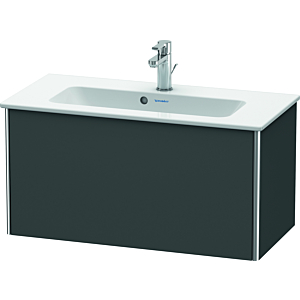 Duravit XSquare Waschtisch-Unterschrank XS406604949 81x40x38,8cm, 1 Auszug, Graphit matt