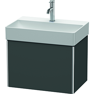 Duravit XSquare Duravit XS406704949 58,4x39,7x39cm, 2000 coulissant, Graphit mat