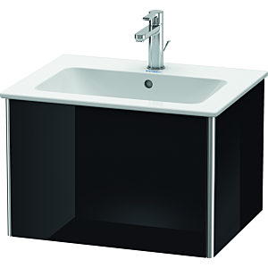 Duravit XSquare Duravit XS407104040 61x40x47.8cm, 2000 coulissant, noir brillant