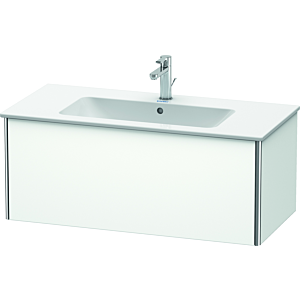 Duravit XSquare XS407301818 101x40x47.8cm, 2000 coulissant, blanc mat