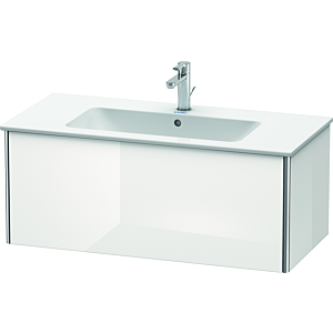Duravit XSquare XS407302222 101x40x47.8cm, coulissant 2000 , blanc brillant
