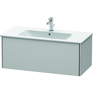 Duravit XSquare XS407303939 101x40x47.8cm, coulissant 2000 , blanc nordique satiné