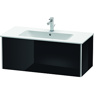 Duravit XSquare Duravit XSquare XS407304040 101x40x47.8cm, 2000 pull-out, black high gloss