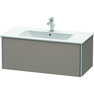 Duravit XSquare Waschtisch-Unterschrank XS407304343 101x40x47,8cm, 1 Auszug, Basalt matt
