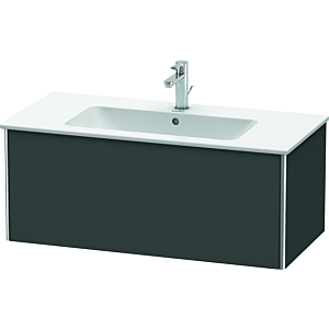 Duravit XSquare XS407304949 101x40x47.8cm, 2000 coulissant, Graphit mat