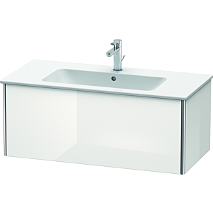 Duravit XSquare XS407308585 101x40x47.8cm, coulissant 2000 , blanc brillant