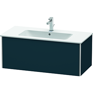 Duravit XSquare Waschtisch-Unterschrank XS407309898 101x40x47,8cm, 1 Auszug, Nachtblau seidenmatt