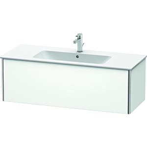 Duravit XSquare Waschtisch-Unterschrank XS407401818 121x40x47,8cm, 1 Auszug, weiß matt