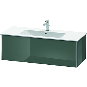 Duravit XSquare Waschtisch-Unterschrank XS407403838 121x40x47,8cm, 1 Auszug, Dolomiti Grey hochglanz