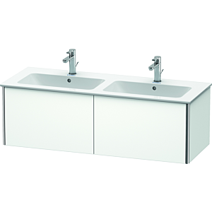 Duravit XSquare Duravit XS407501818 128x40x47.8cm, 2 coulissants, blanc mat