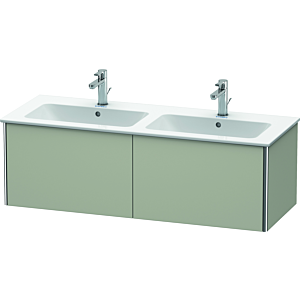 Duravit XSquare Duravit XSquare XS407506060 128x40x47.8cm, 2 pull-outs, Taupe silk matt