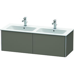 Duravit XSquare Duravit XSquare XS407509090 128x40x47.8cm, 2 pull-outs, flannel gray silk matt