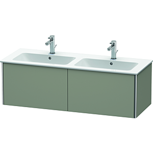 Duravit XSquare Duravit XSquare XS407509292 128x40x47.8cm, 2 pull-outs, stone gray silk matt